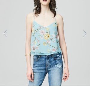Cape Juby Bloom Print Layered Tank
